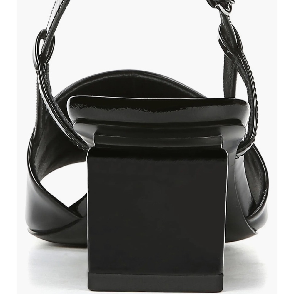 Via Spiga Black Patent Leather Heels - Picture 7 of 9
